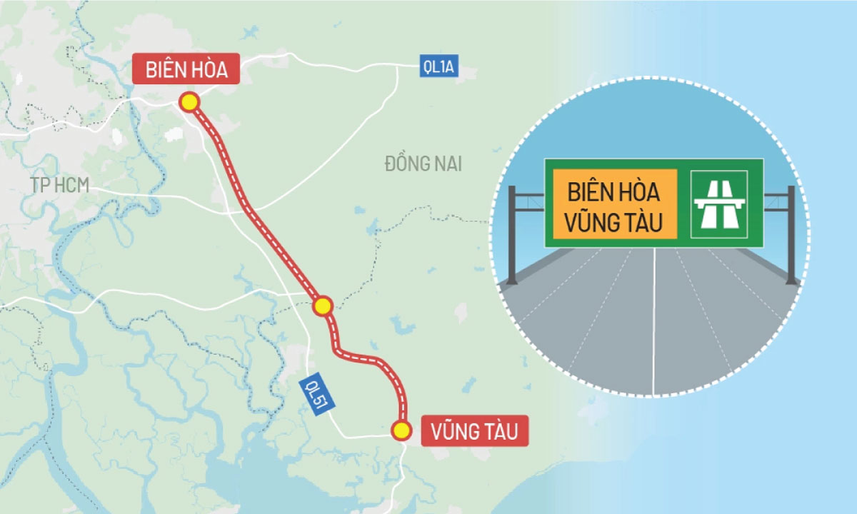 Cao tốc Biên Hòa – Vũng Tàu
