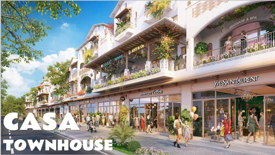 Casa Townhouse Blanca City – Tài Sản Kép Tại Trung Tâm Đô Thị Biển