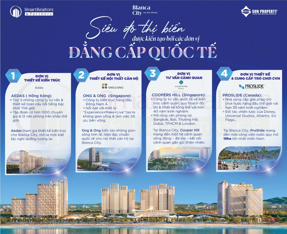 Đơn Vị Thiết Kế Blanca City: Những Cái Tên Làm Nên Chuẩn Sống Mới Tại Vũng Tàu