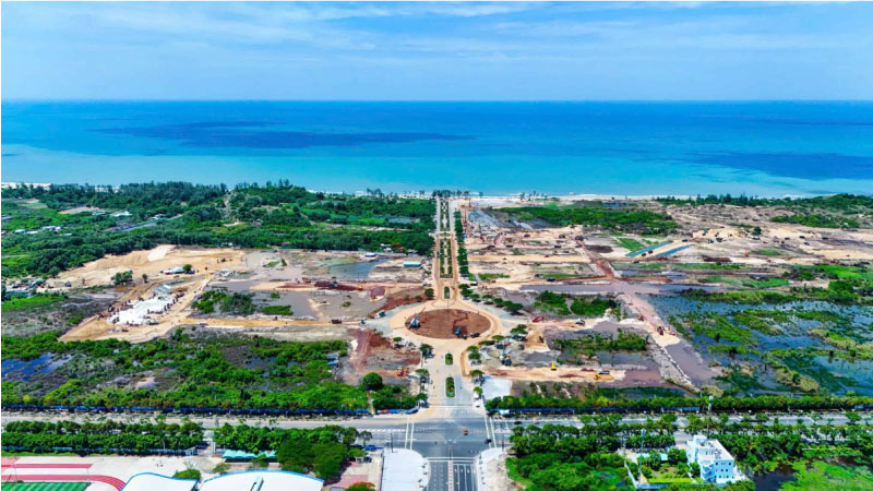 Toàn cảnh tiến độ Blanca City mới nhất được cập nhật đầu tháng 6