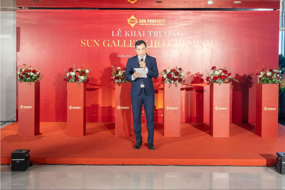 SUN Gallery Hồ Chí Minh được đặt tại tầng 52 tòa nhà Marina Central Tower, số 2 Tôn Đức Thắng, Quận 1